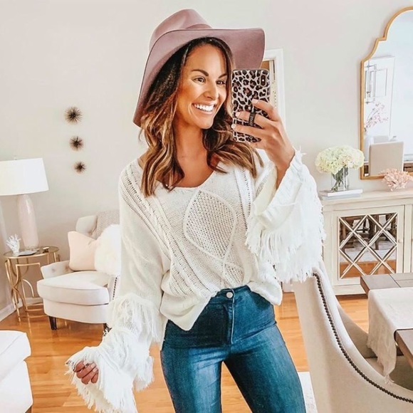 ❤️#1 Liked❤️ Knit Fringe Sweater❤️ - Picture 4 of 5